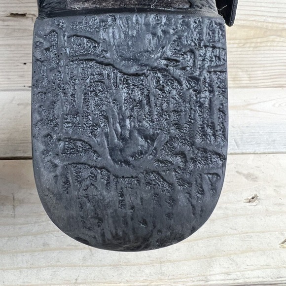 Born Shoes Womens 10 Crown Brown leopard Animal Print Leather Clogs Wedge B64809 - Picture 9 of 15